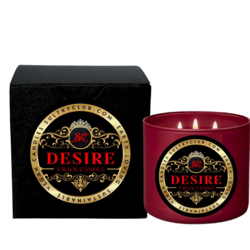 DESIRE EDP 3 WICK CANDLE